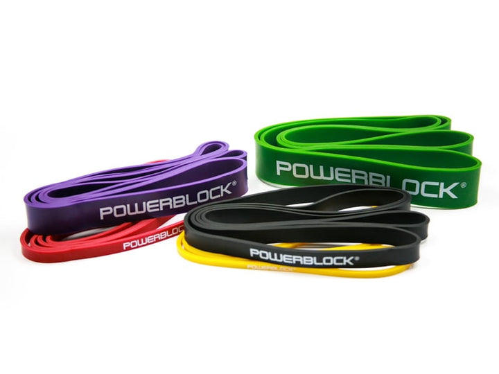 Full set of PowerBlock Resistance Bands.