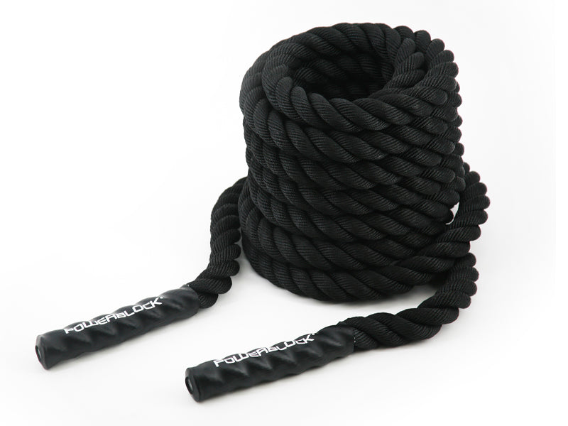 The PowerBlock 30-foot Battle Rope is great for conditioning and often used in CrossFit gyms.