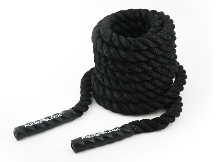 The PowerBlock 30-foot Battle Rope is great for conditioning and often used in CrossFit gyms.