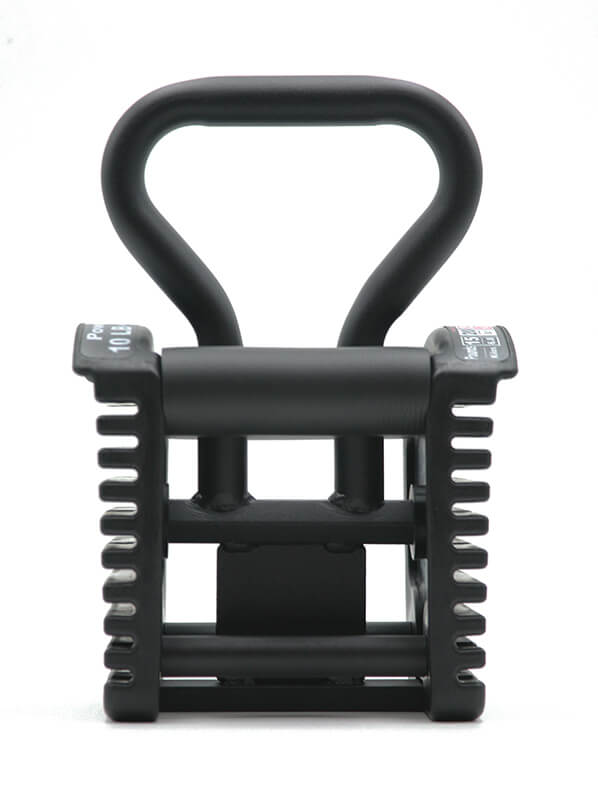 Turn your PowerBlock dumbbells into kettlebells with this adjustable Pro Series Kettlebell Handle.