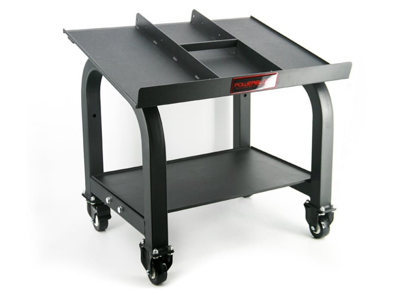 Front left angle of the PowerBLock Pro Max Stand.