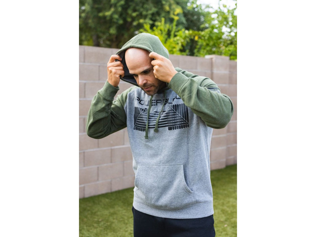 Crewneck sweatshirt – flat lay