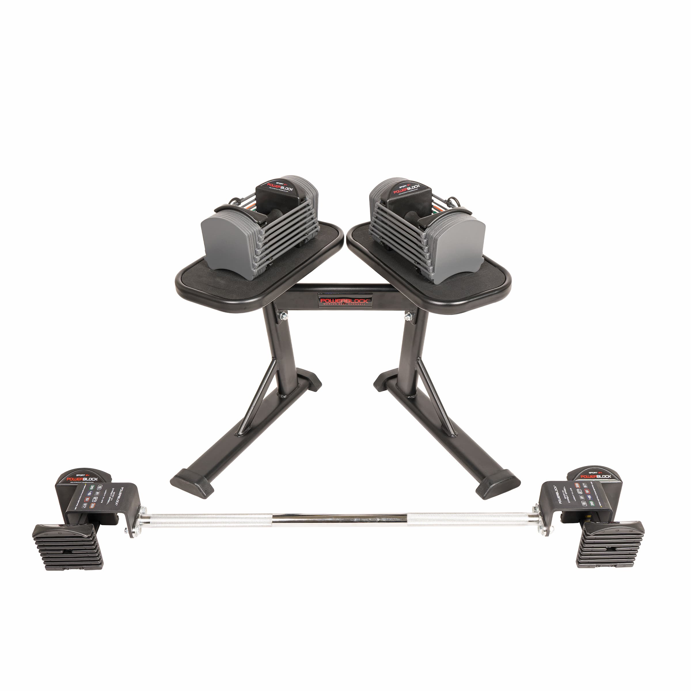 PowerBlock Adjustable Dumbbells 2個セット Sport 24 PowerStand Bundle | PowerBlock