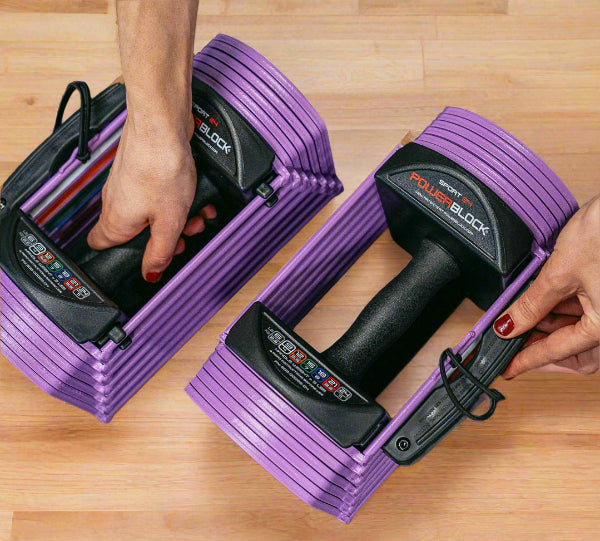 Sport 24 lavender weight rack