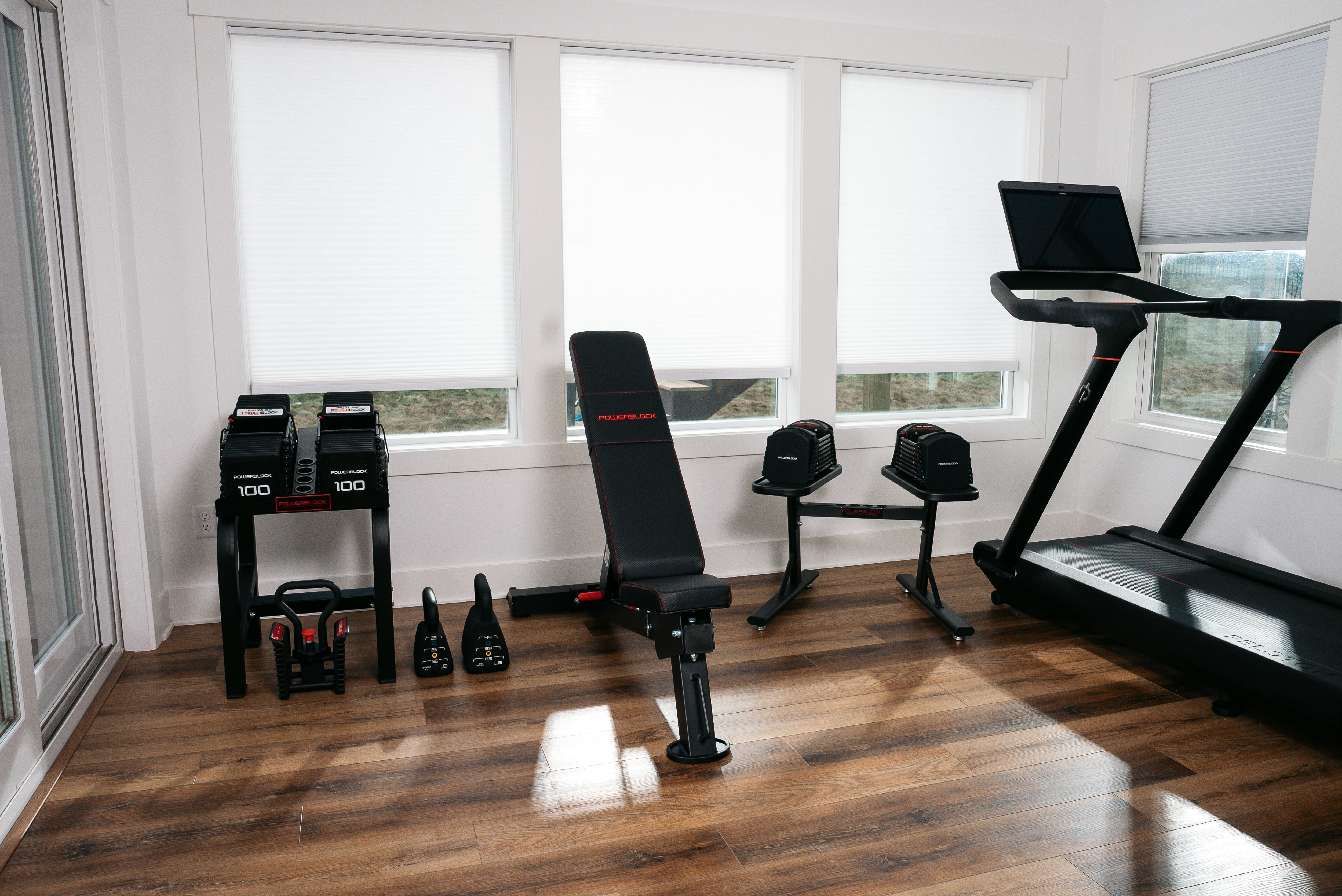 Home Gym built with the PowerBlock Ecosystem