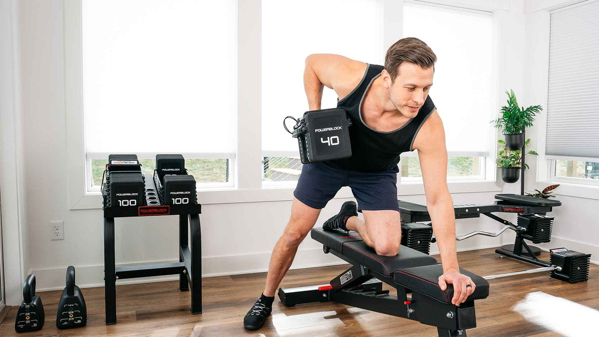 Full-Body Workout With Adjustable Dumbbells | PowerBlock