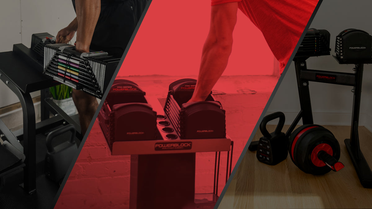 Adjustable Dumbbell Stands | PowerBlock