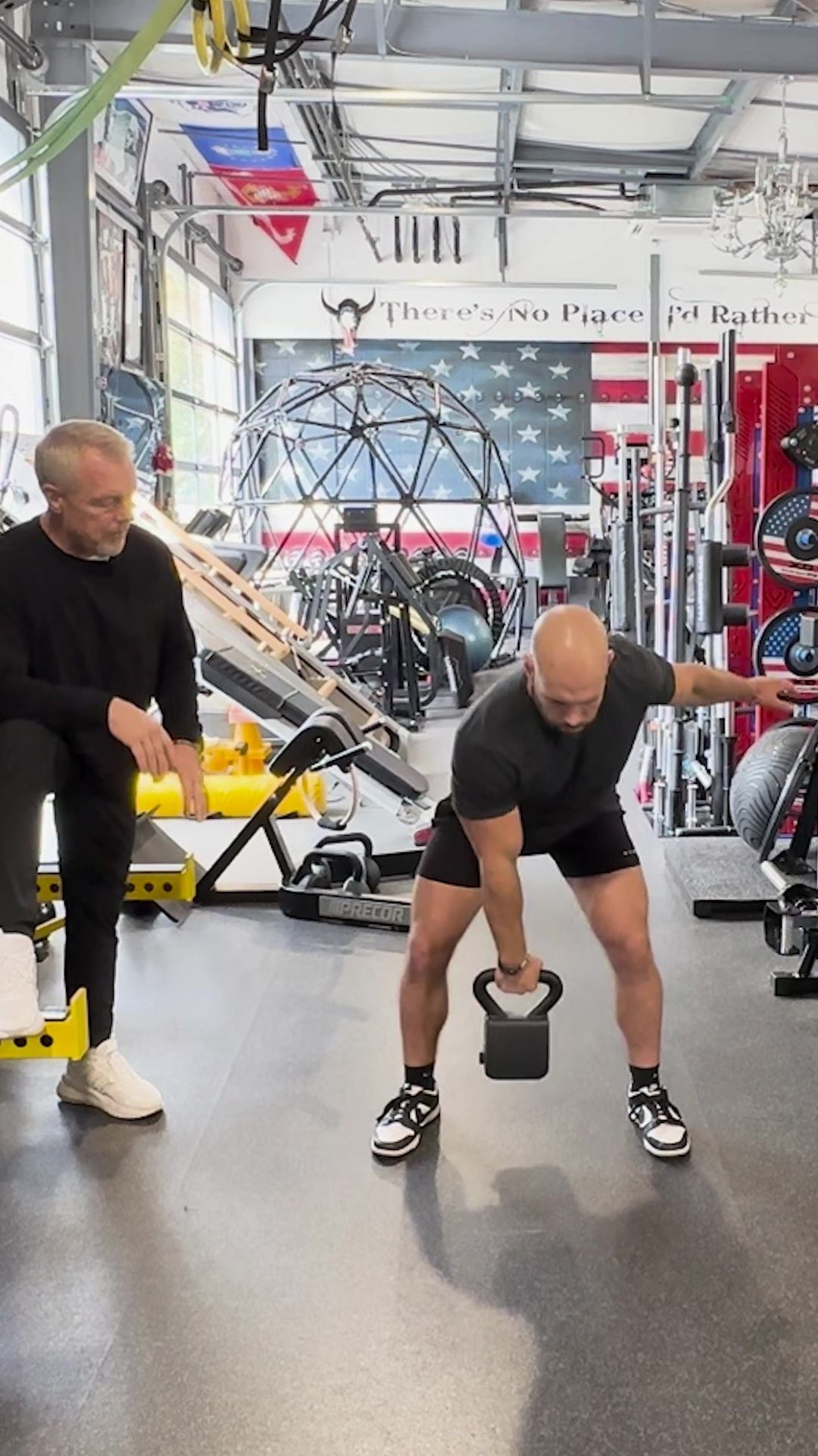 Kettlebell swing video thumbnail