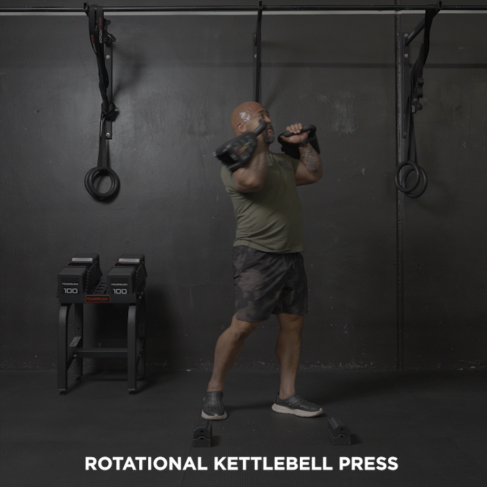 Da Rulk Rotational KB Press