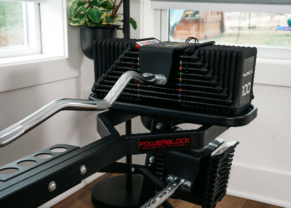 Adjustable Barbell Stand | PowerBlock