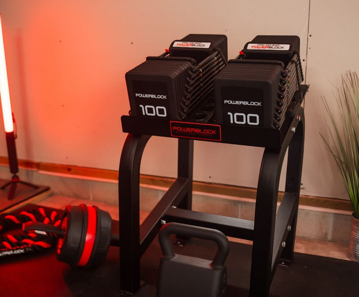 Home Rack Stand in a home gym