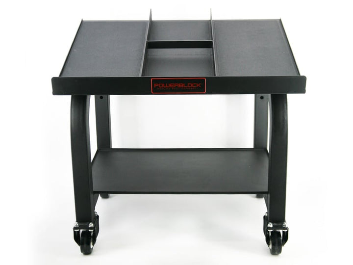 Front side view of PowerBlock Pro Max Stand.