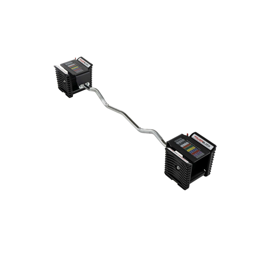 Powercurl Barbell Rack PowerBlock | Adjustable Dumbbells and Home Gym Workout Equipment