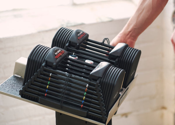 PowerBlock Manubri regolabili Pro 100, venduti come una singola unità PowerBlock Manubri regolabili Pro 100, venduti come una singola unità