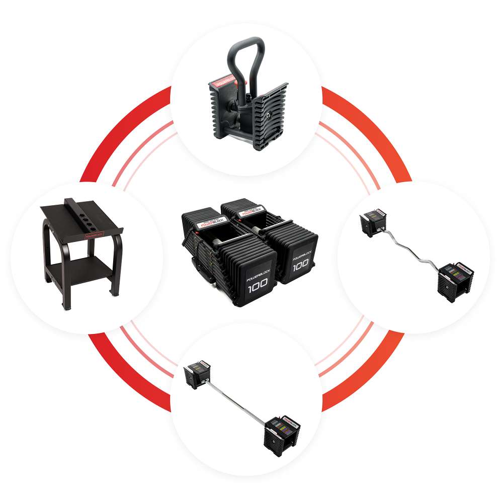 Stack Block Crossfit PowerBlock UK | Adjustable Dumbbells and Home Gym Workout Equipment