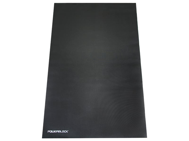 The PowerBlock 7 mm high-density memory foam mat is a great combination of stability and cushioning.