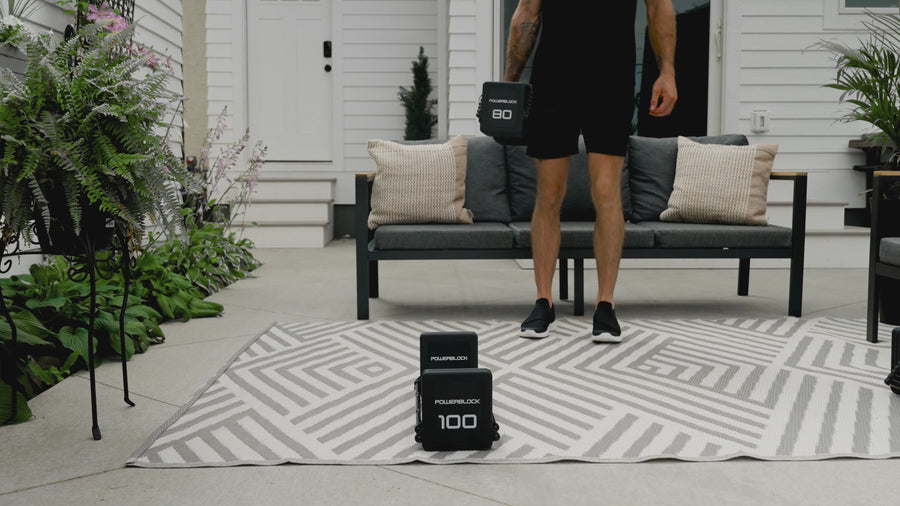 Pro 100 EXP Adjustable Dumbbells - PowerBlock