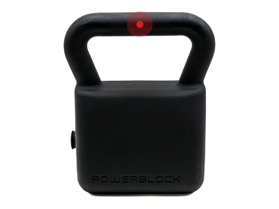 Pro Adjustable Kettlebell 35 62 LB PowerBlock - Main Image