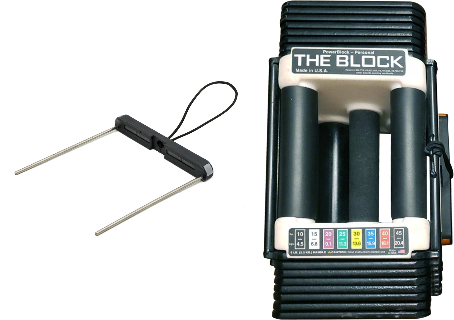 The Block Selector Pins | PowerBlock