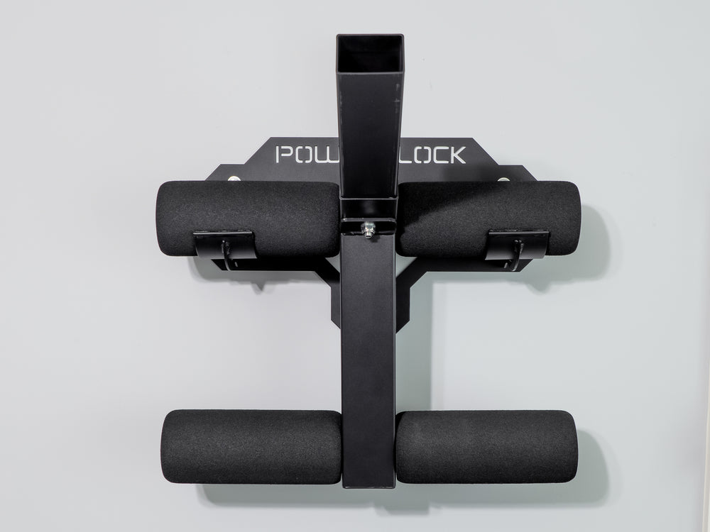 PowerBlock Ab attachment on the wall mounted with attachment