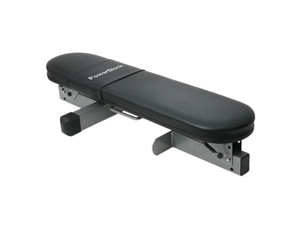The Portable Weight Bench is PowerBlock's compact bench, perfect for at-home or on-the-go workouts.