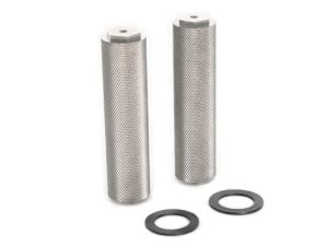 PowerBlock Knurled Grips, for creating a gym-like experience at home.