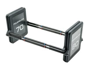 PowerBlock Pro 100 series expansion kit with 70 and 80 pound weight plates